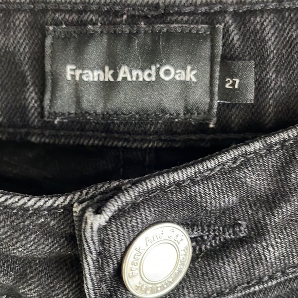 Frank and Oak Karen Kick Flare Jeans - Picture 7 of 10
